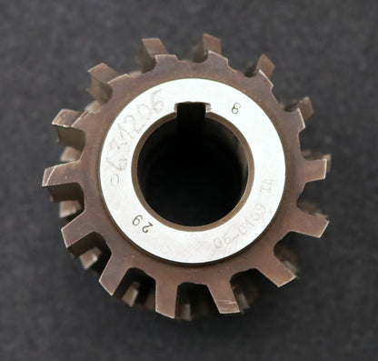 Bild des Artikels PWS-Keilwellen-Wälzfräser-spline-hob-6-Keile-68,4x77,5x16,4mm-mit-Höcker-LKN-HSS