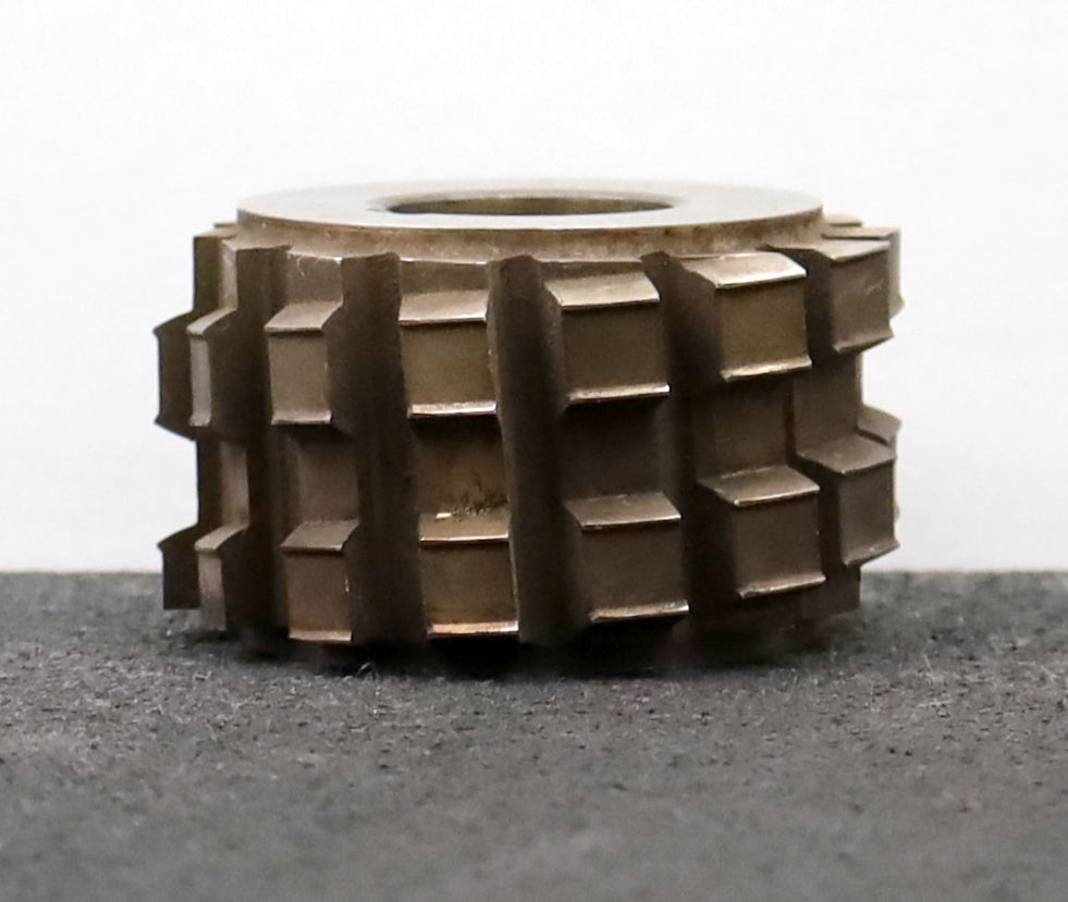 Bild des Artikels H.F.Schnicke-Keilwellen-Wälzfräser-spline-hob-6-Keile-32x38x8mm-mit-Höcker-HSS