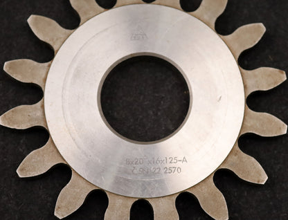 Bild des Artikels TDS-Scheibenschneidrad-gear-shaper-m=-8mm-EGW=-20°-Z=-16-Ø-143-x-12-x-Ø-1-3/4"