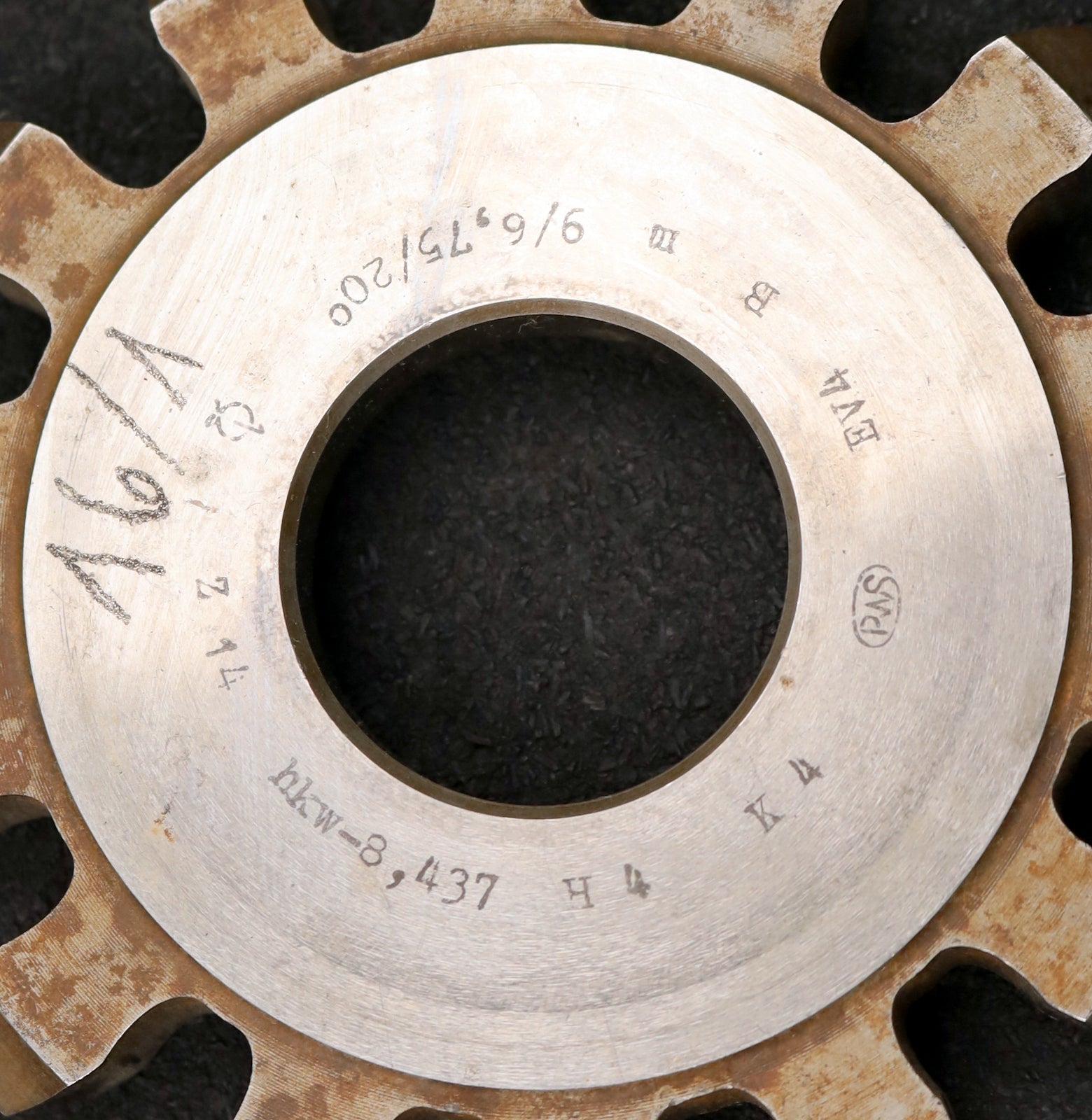 Bild des Artikels PWS-Scheibenschneidrad-gear-shaper-m=-9-/-6,75mm-EGW=-20°-Z=-14-H4-K4