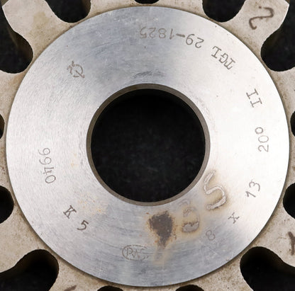 Bild des Artikels PWS-Scheibenschneidrad-gear-shaper-m=-8mm-EGW=-20°-Z=-13-BP-II-Ø126x25xØ-1-1/4"