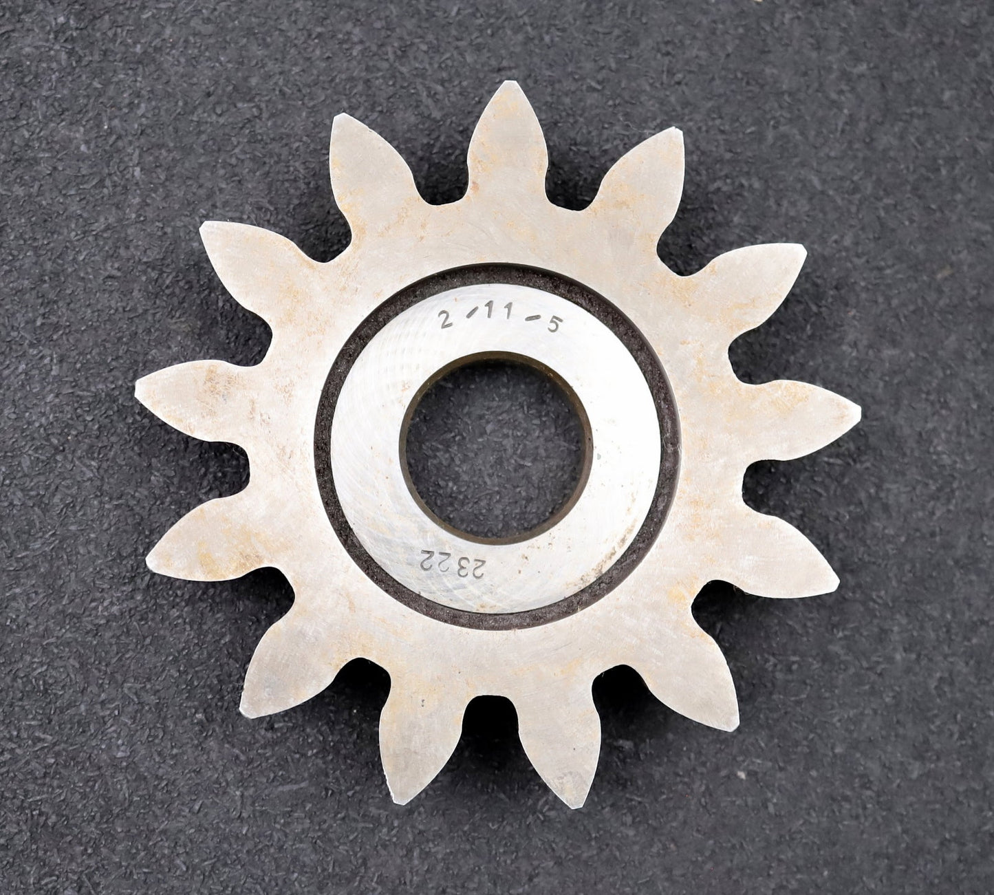 Bild des Artikels PWS-Scheibenschneidrad-gear-shaper-m=-8mm-EGW=-20°-Z=-13-BP-II-Ø126x23xØ-1-1/4"