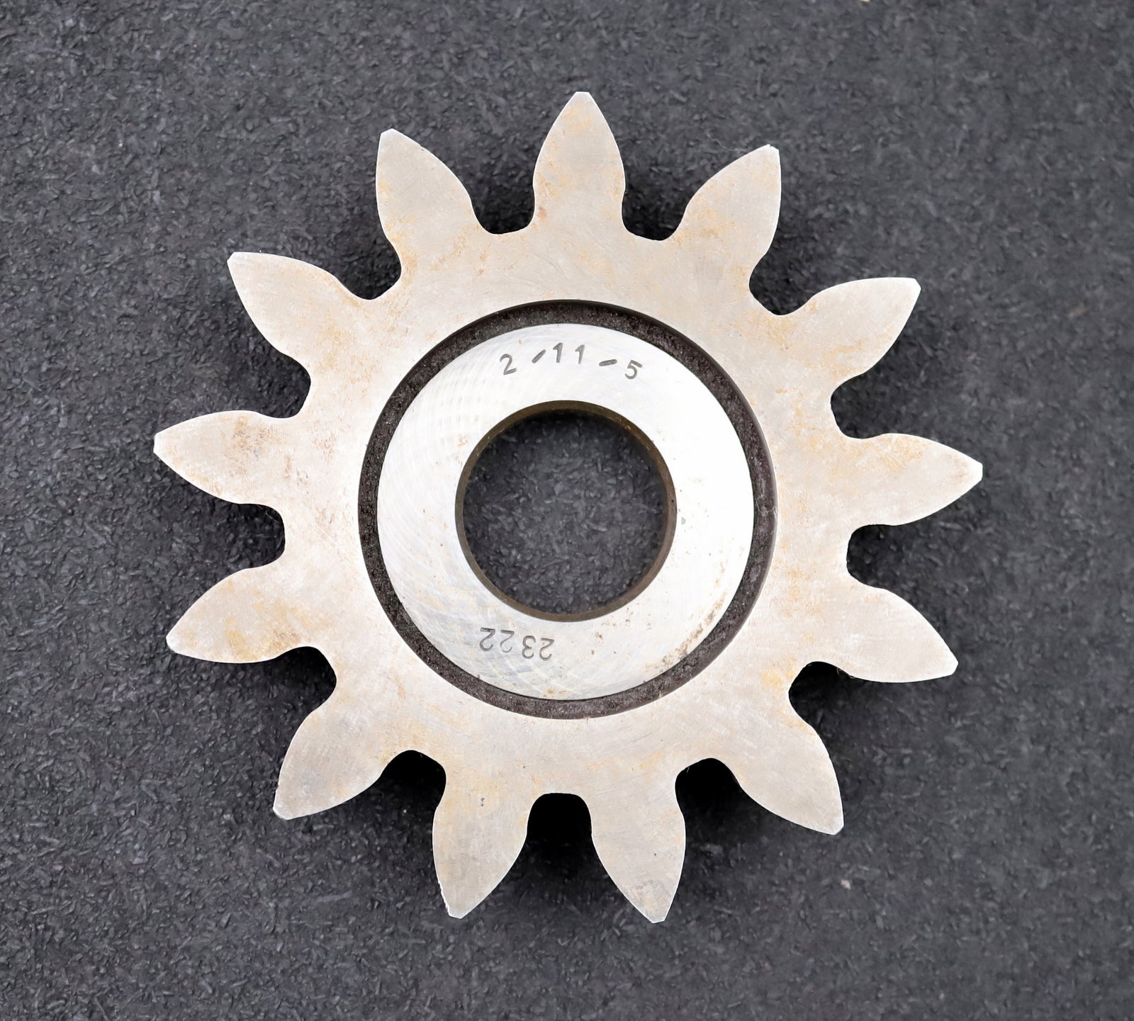 Bild des Artikels PWS-Scheibenschneidrad-gear-shaper-m=-8mm-EGW=-20°-Z=-13-BP-II-Ø126x23xØ-1-1/4"