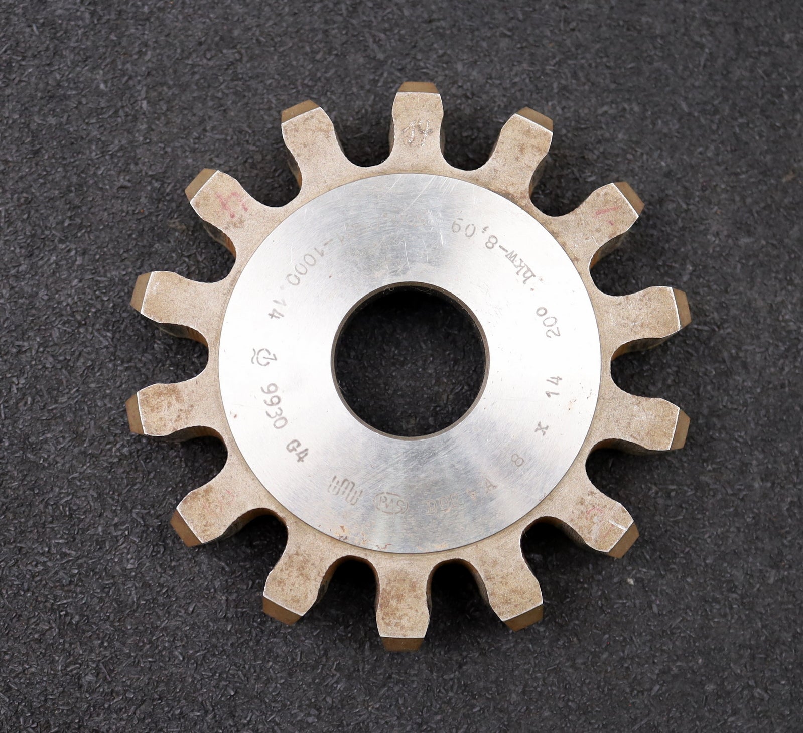 Bild des Artikels PWS-Scheibenschneidrad-gear-shaper-m=-8mm-EGW=-20°-Z=-14-hkw-8,09-Qualität-A-G4