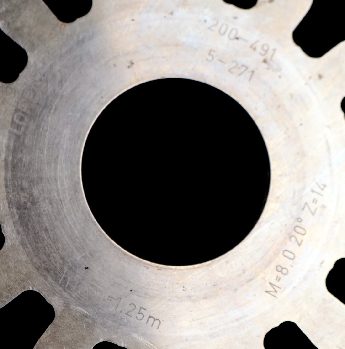 Bild des Artikels LORENZ-Scheibenschneidrad-gear-shaper-m=-8mm-EGW=-20°-Z=-14-hkw=-1,25m