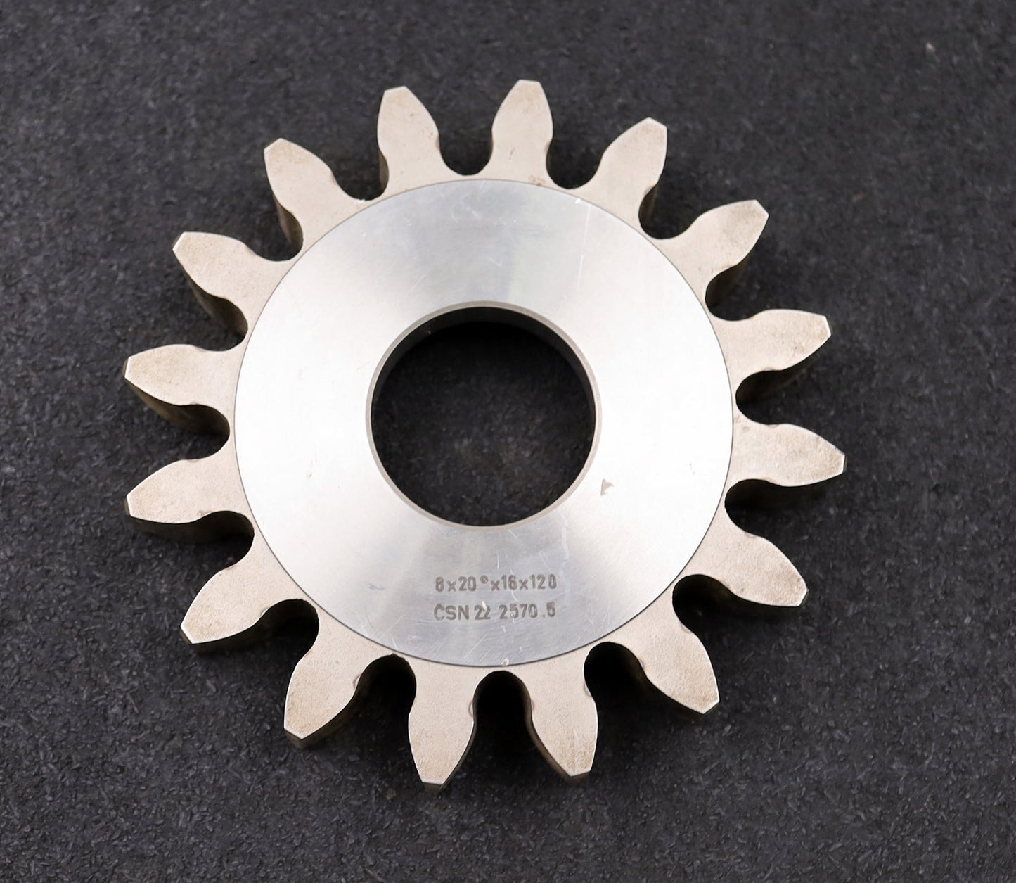 Bild des Artikels TDS-Scheibenschneidrad-m=-8-/-128mm-EGW=-20°-Z=-16-Ø-151x25xØ-1-3/4"-gebraucht