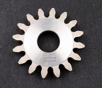 Bild des Artikels TDS-Scheibenschneidrad-m=-8-/-128mm-EGW=-20°-Z=-16-Ø-151x25xØ-1-3/4"-gebraucht