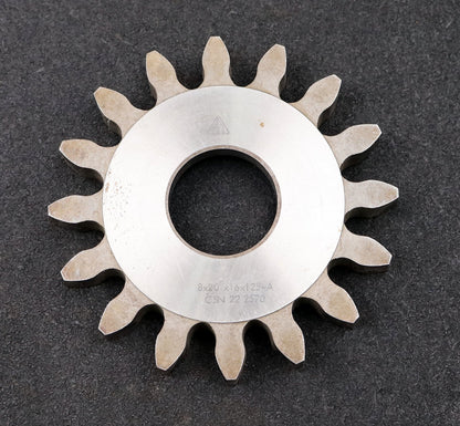 Bild des Artikels TDS-Scheibenschneidrad-gear-shaper-m=-8-/-125mm-EGW=-20°-Z=-16-Ø-151x19xØ-1-3/4"