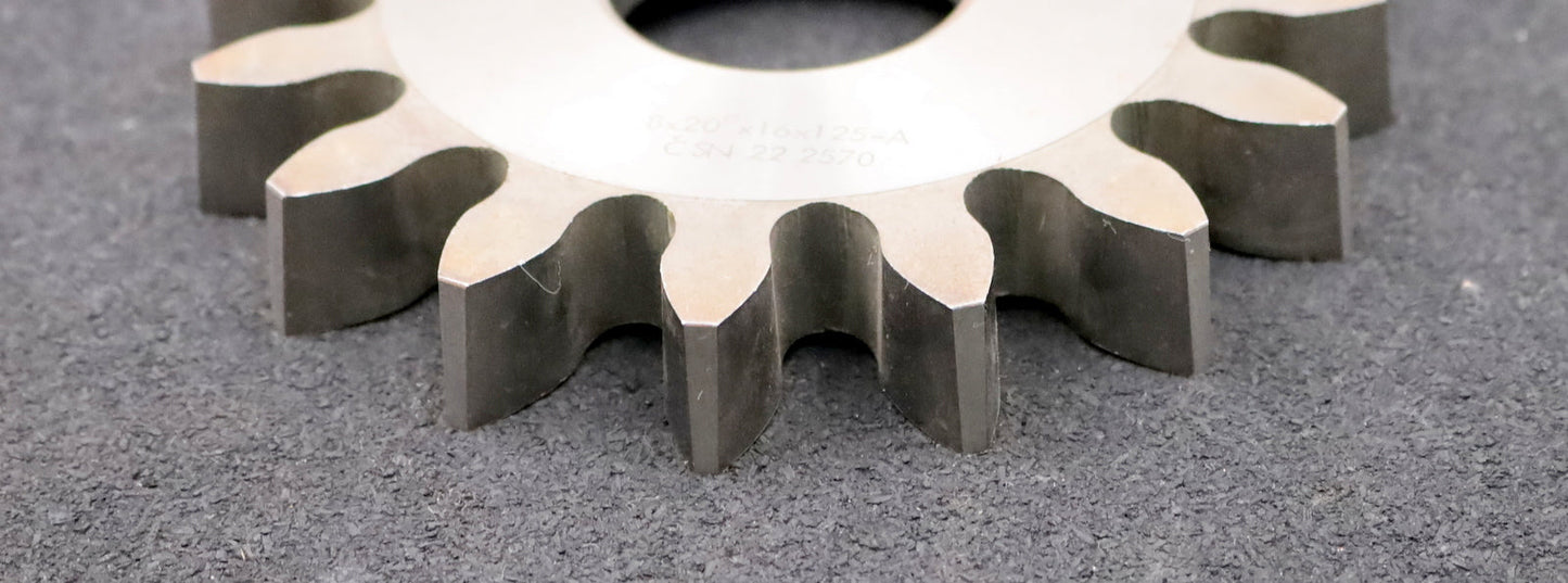 Bild des Artikels TDS-Scheibenschneidrad-gear-shaper-m=-8-/-125mm-EGW=-20°-Z=-16-Ø-151x19xØ-1-3/4"