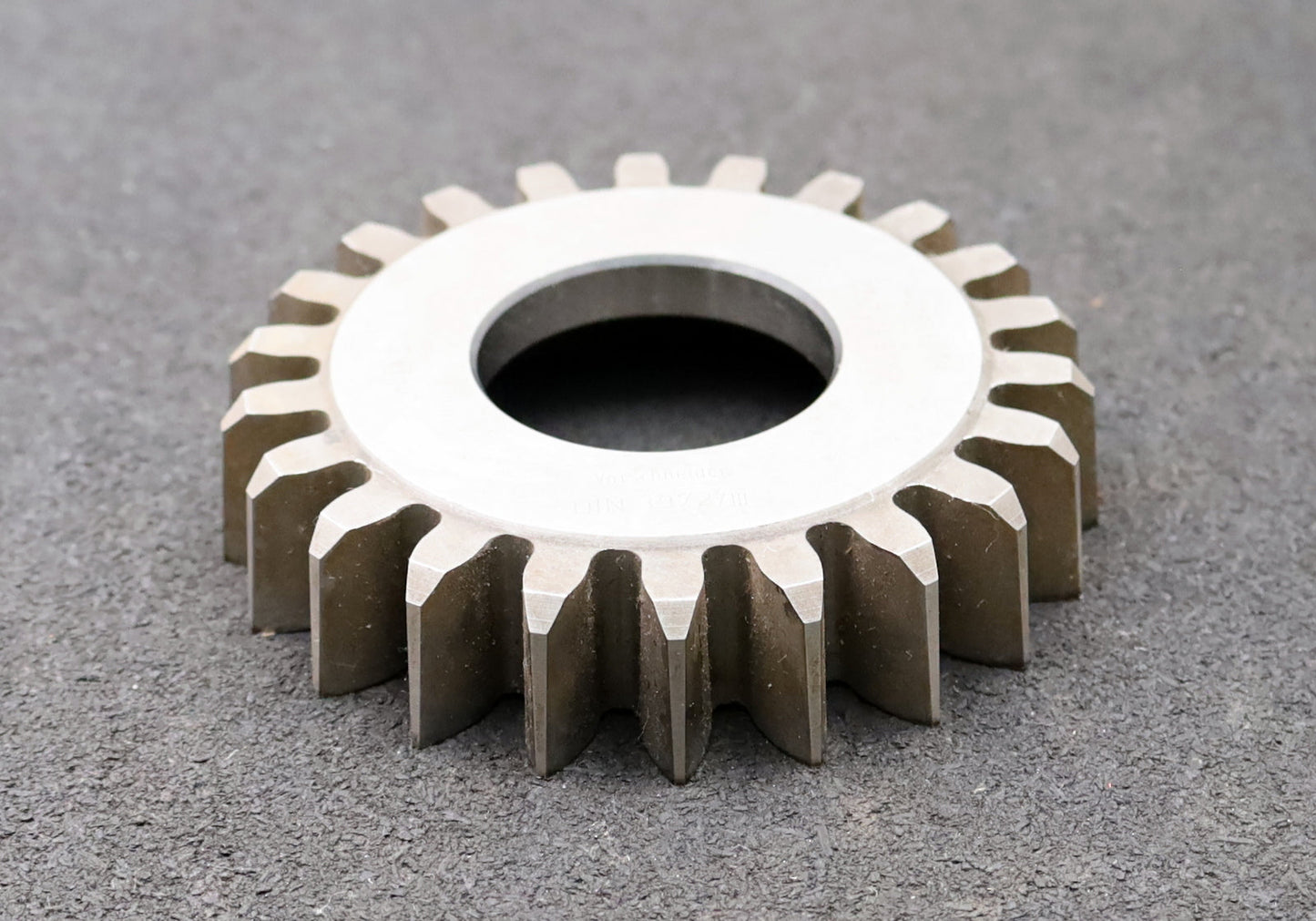 Bild des Artikels LORENZ-Scheibenschneidrad-gear-shaper-m=-4,5mm-EGW=-20°-Z=-22-hkw-1,342m