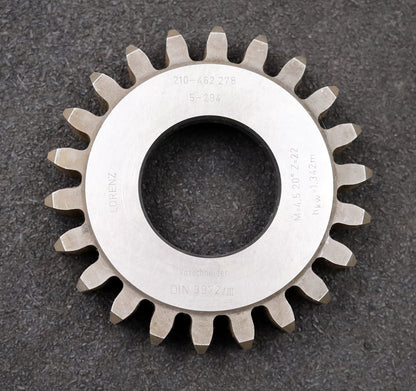 Bild des Artikels LORENZ-Scheibenschneidrad-gear-shaper-m=-4,5mm-EGW=-20°-Z=-22-hkw-1,342m