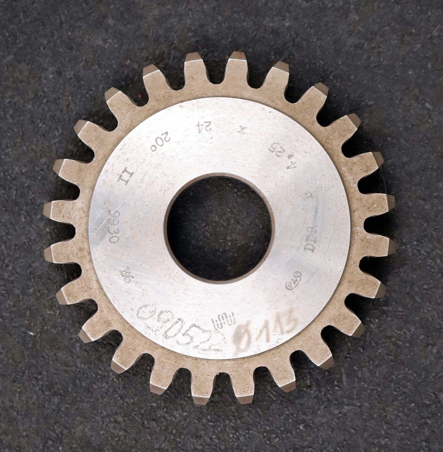 Bild des Artikels PWS-Scheibenschneidrad-m=-4,5mm-EGW=-20°-Z=-24-BP-II-Ø-112x18xØ-1-1/4"