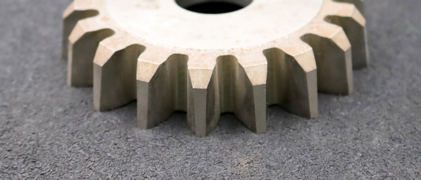 Bild des Artikels PWS-Scheibenschneidrad-m=-6mm-EGW=-20°-Z=-18-hkw-6,1-Ø-123x25xØ-1-1/4"--F6