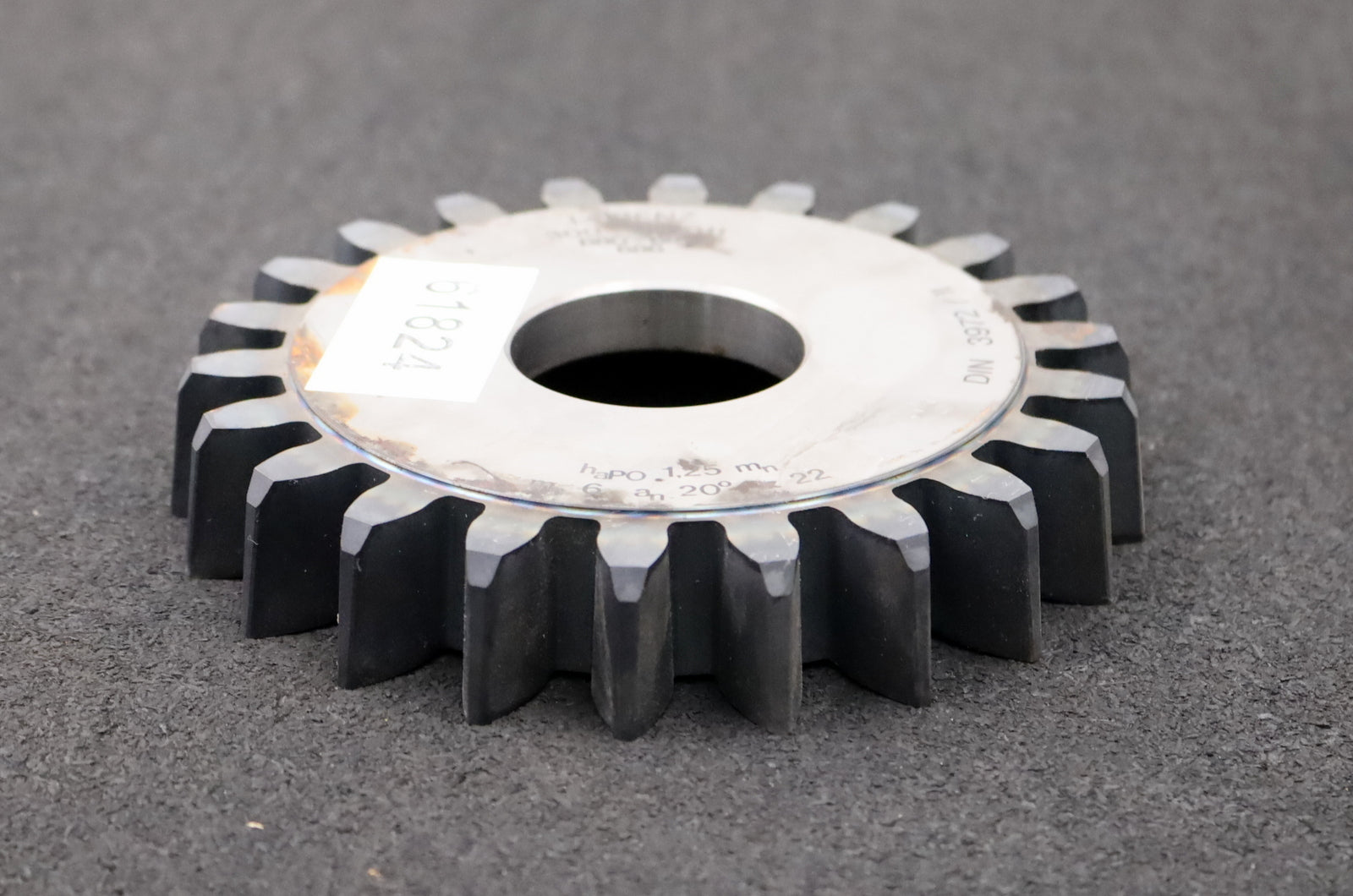 Bild des Artikels LORENZ-Scheibenschneidrad-gear-shaper-m=-5mm-EGW=-20°-Z=-22-haP0-1,25mn