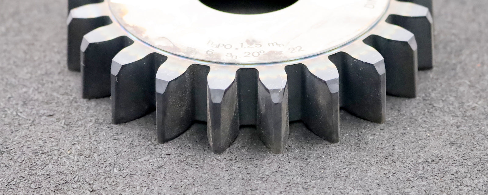 Bild des Artikels LORENZ-Scheibenschneidrad-gear-shaper-m=-5mm-EGW=-20°-Z=-22-haP0-1,25mn