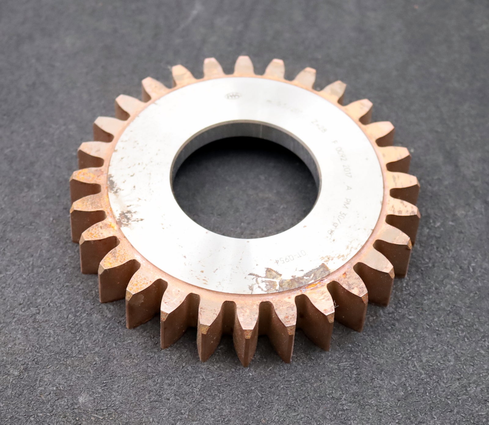 Bild des Artikels PWS-Scheibenschneidrad-gear-shaper-m=-5,5mm-EGW=-20°-Z=-28-Ø168x28xØ-2-3/4"
