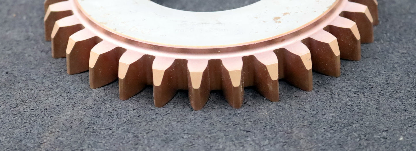 Bild des Artikels LORENZ-Scheibenschneidrad-gear-shaper-m=-5mm-EGW=-20°-Z=30-BP-II-Ø162x22xØ2-3/4"