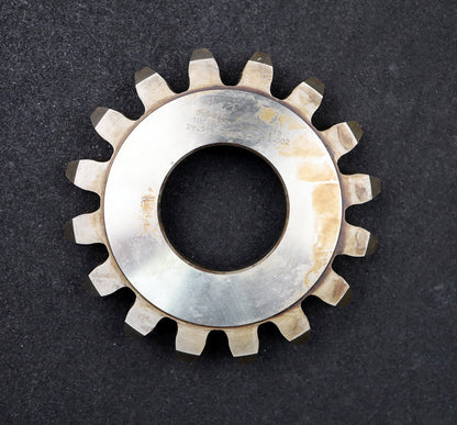 Bild des Artikels PWS-Scheibenschneidrad-gear-shaper-m=-10mm-EGW=-20°-Z=-16-Restnutzung:-23mm