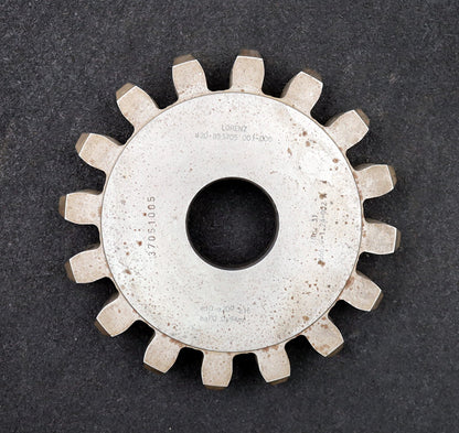 Bild des Artikels LORENZ-Scheibenschneidrad-gear-shaper-m=-10mm-EGW=-20°-Z=-16-Ø180x29xØ-1-3/4"