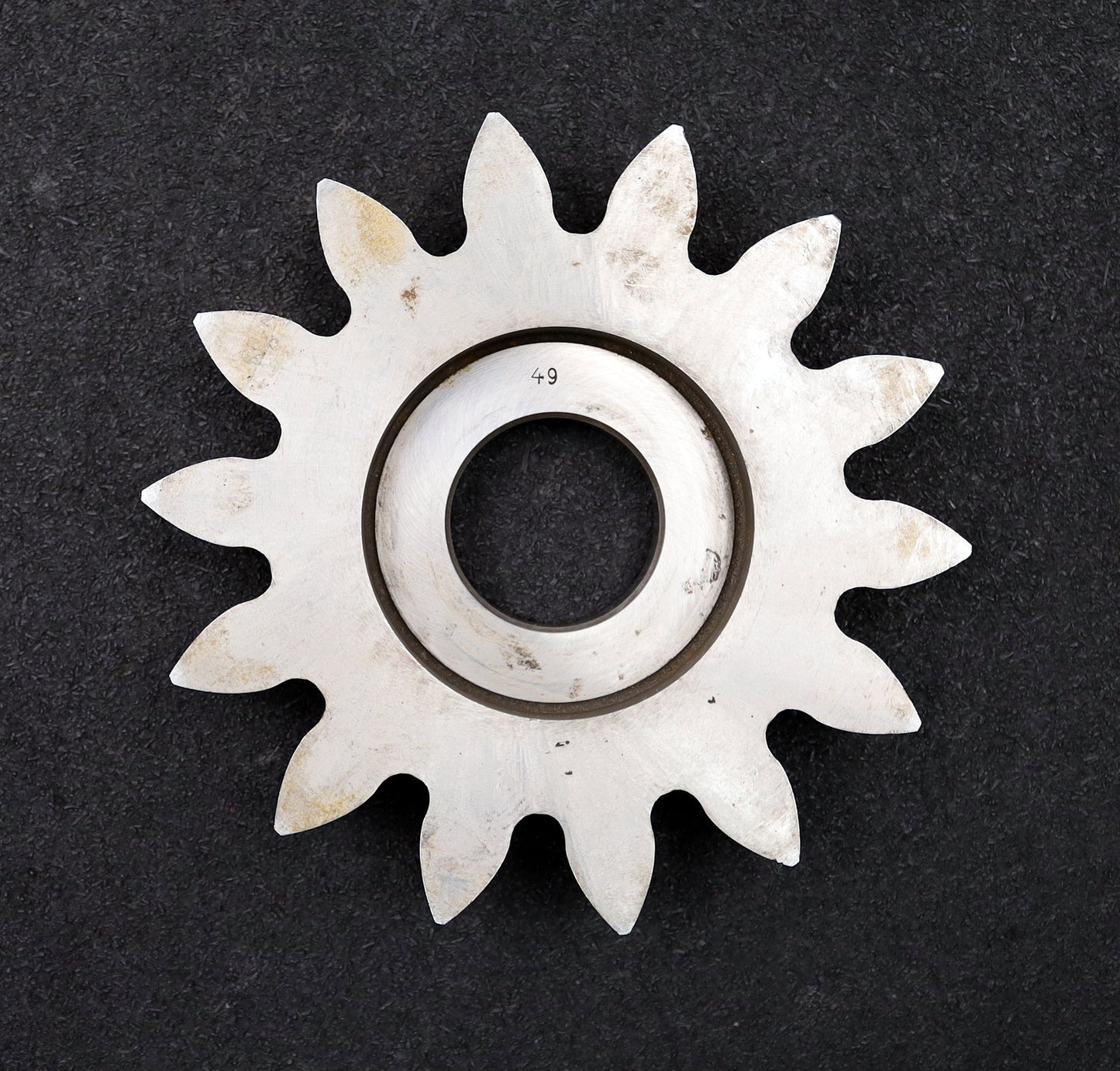 Bild des Artikels PWS-Scheibenschneidrad-gear-shaper-m=-10mm-EGW=-20°-Z=-14-BP-II-Ø166x28xØ-1-3/4"