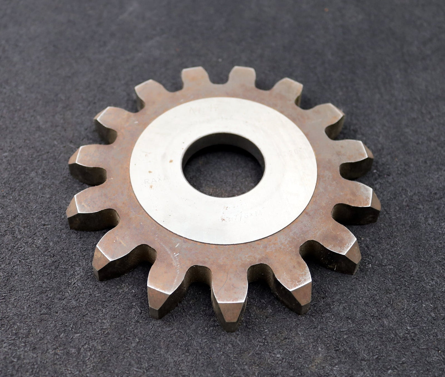 Bild des Artikels RAXA-Scheibenschneidrad-gear-shaper-m=-10mm-EGW=-20°-Z=-15-Ø174x18xØ-1-3/4"