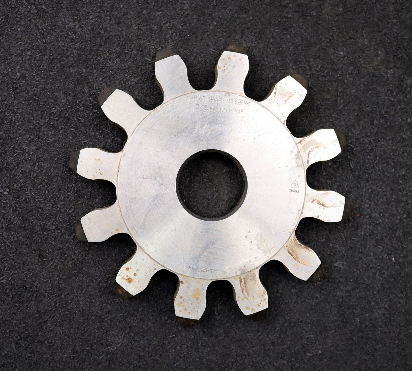 Bild des Artikels PWS-Scheibenschneidrad-gear-shaper-m=-10mm-EGW=-20°-Z=-12-hk-1,25m-BP-II