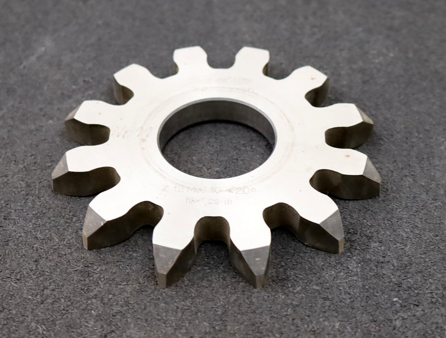 Bild des Artikels PWS-Scheibenschneidrad-gear-shaper-m=-10mm-EGW=-20°-Z=-12-hk-1,25m