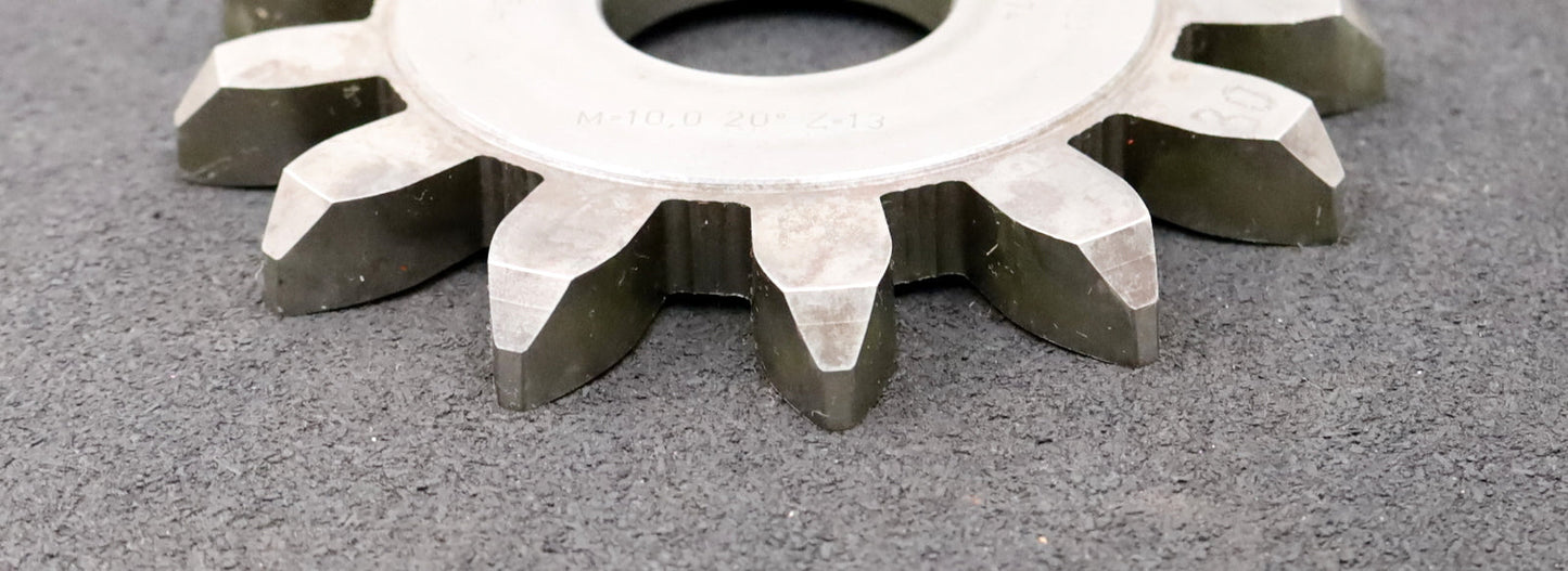 Bild des Artikels LORENZ-Scheibenschneidrad-gear-shaper-m=-10mm-EGW=-20°-Z=-13-Ø154x16xØ-1-3/4"