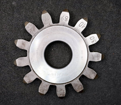 Bild des Artikels LORENZ-Scheibenschneidrad-gear-shaper-m=-10mm-EGW=-20°-Z=-13-hKw=-1,25m