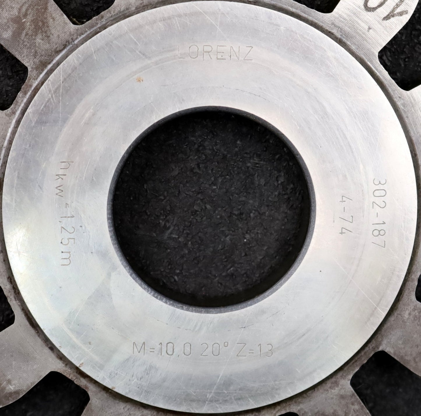Bild des Artikels LORENZ-Scheibenschneidrad-gear-shaper-m=-10mm-EGW=-20°-Z=-13-hKw=-1,25m