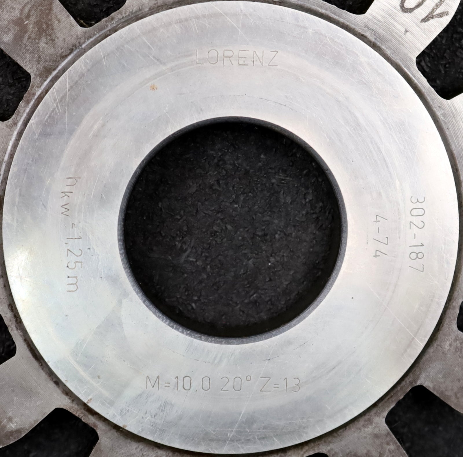 Bild des Artikels LORENZ-Scheibenschneidrad-gear-shaper-m=-10mm-EGW=-20°-Z=-13-hKw=-1,25m