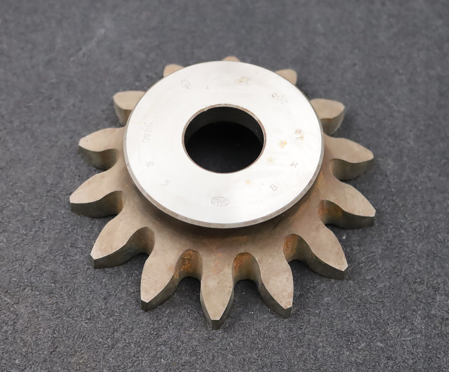 Bild des Artikels PWS-Glockenschneidrad-gear-shaper-m=-8mm-EGW-20°-Z=-14-BP-II-Ø135x8xØ-1-1/4"