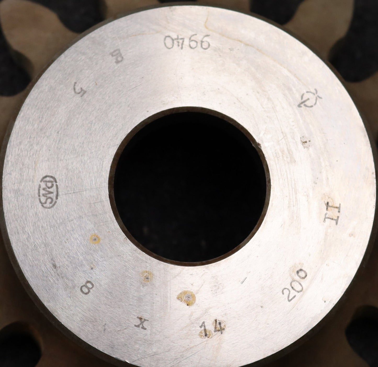 Bild des Artikels PWS-Glockenschneidrad-gear-shaper-m=-8mm-EGW-20°-Z=-14-BP-II-Ø135x8xØ-1-1/4"