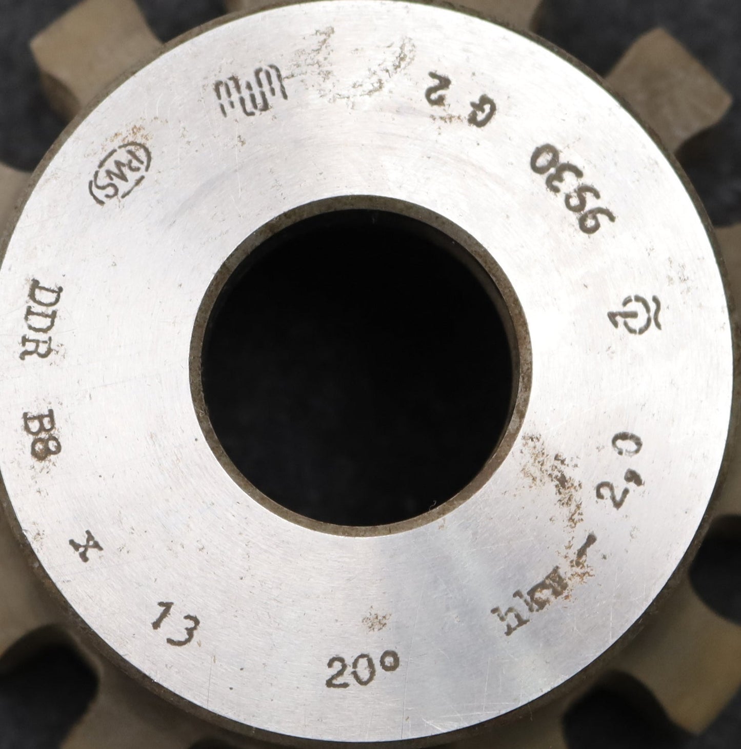 Bild des Artikels PWS-Glockenschneidrad-gear-shaper-m=-8mm-EGW-20°-Z=-13-hkw-2,0-Ø110x47x-Ø-1-1/4"