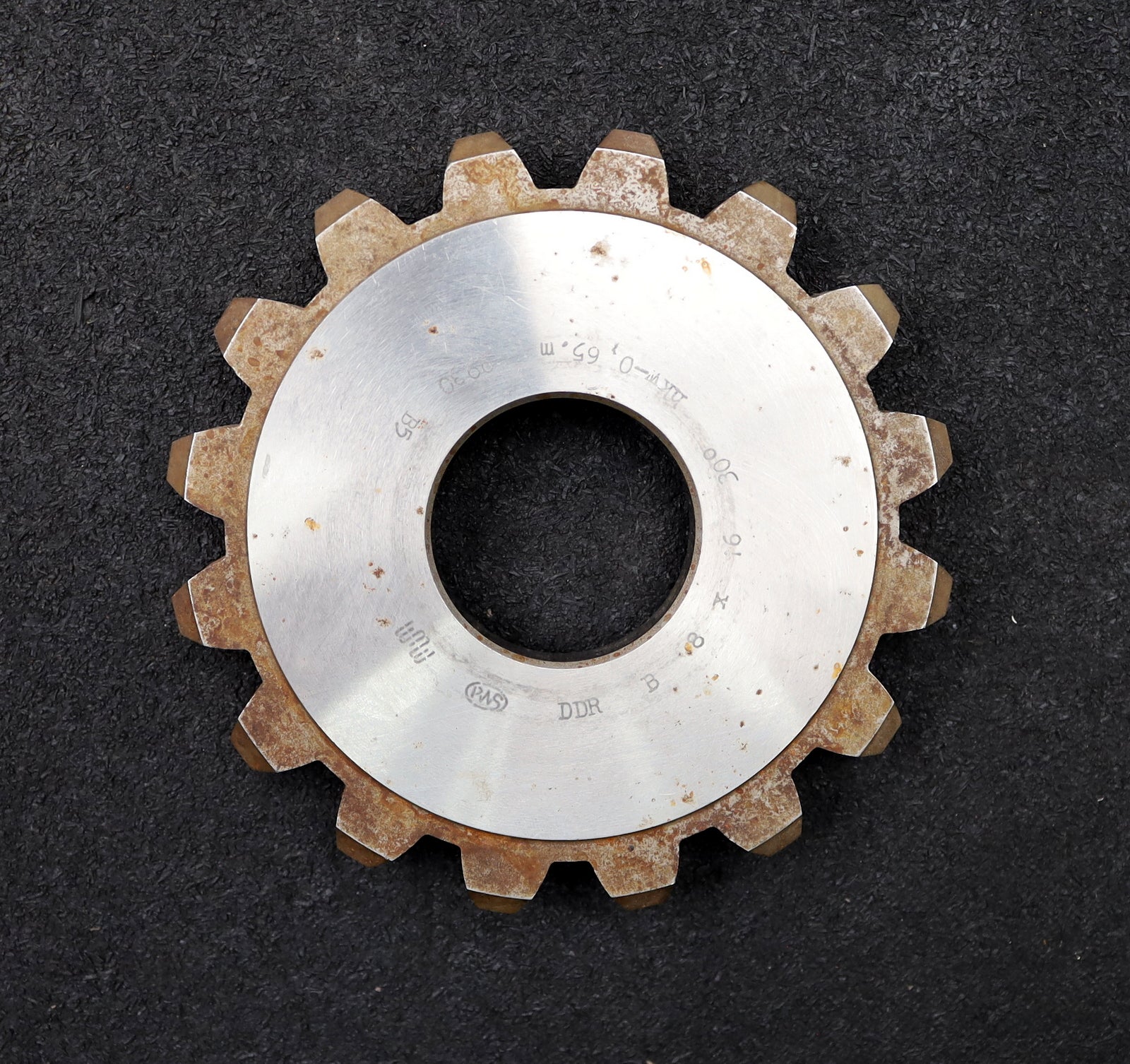 Bild des Artikels PWS-Scheibenschneidrad-gear-shaper-m=-8mm-30°-EGW-Z=16-hkw-0,65m-Ø138x16xØ1-3/4"