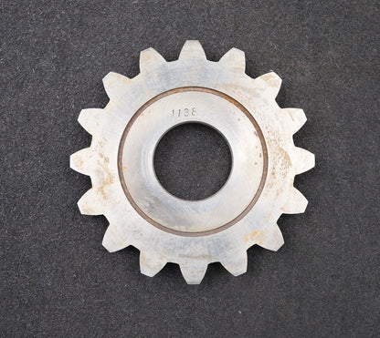 Bild des Artikels PWS-Scheibenschneidrad-gear-shaper-m=-8mm-30°-EGW-Z=16-hkw-0,65m-Ø138x15xØ1-3/4"