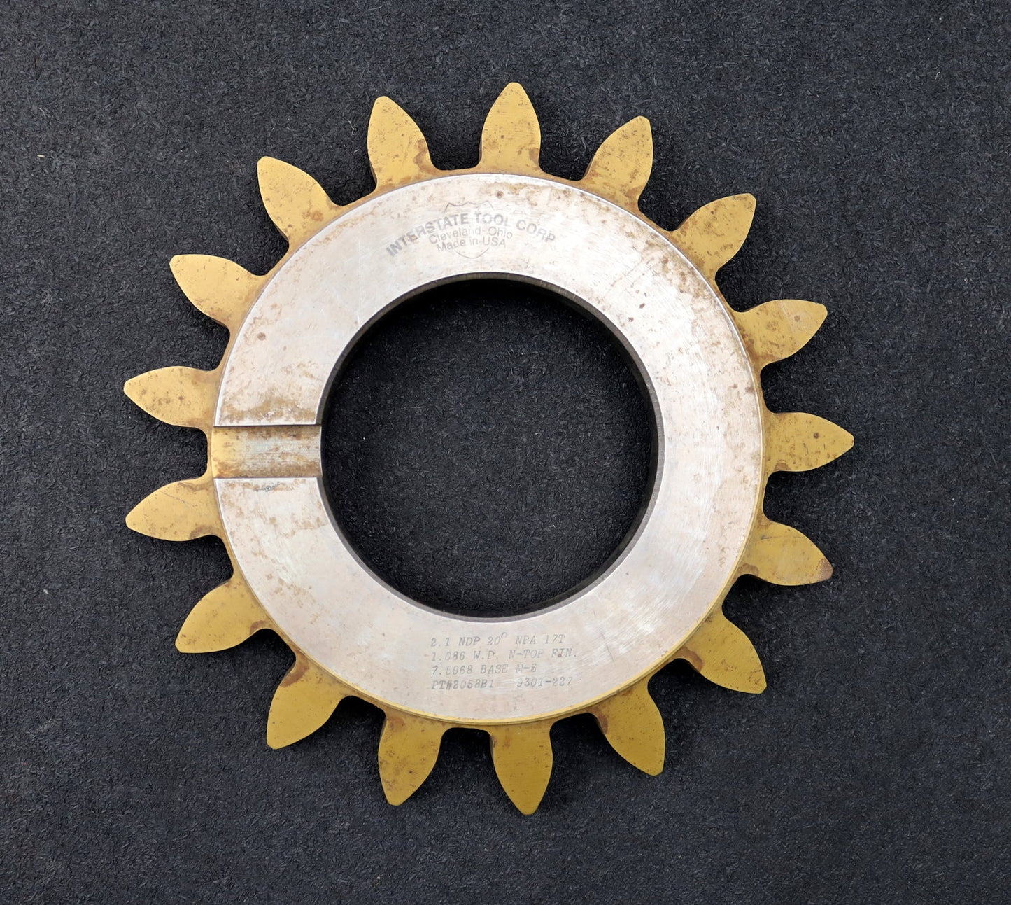 Bild des Artikels INTERSTATE-TOOL-CORP-Scheibenschneidrad-gear-shaper-DP-2.1-EGW-20°-Z=-17