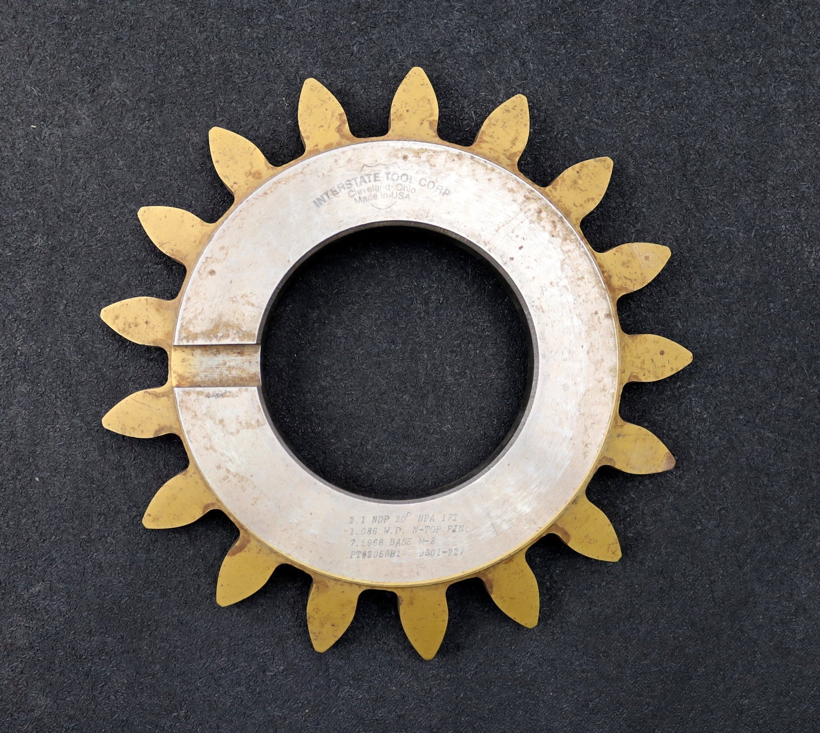 Bild des Artikels INTERSTATE-TOOL-CORP-Scheibenschneidrad-gear-shaper-DP-2.1-EGW-20°-Z=-17