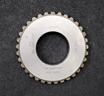 Bild des Artikels LORENZ-Scheibenschneidrad-gear-shaper-m=-3mm-30°-EGW-Z=-33-hkw-0,65m-gebraucht