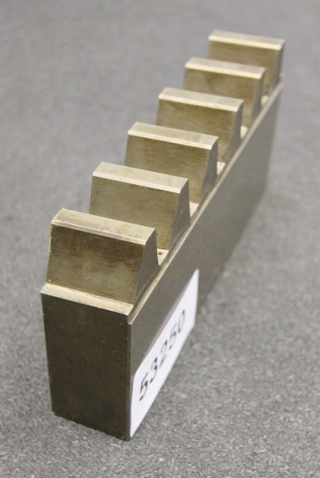 DELTAL Hobelkamm rack cutter m= 7 Angle 14°30 130x25mm