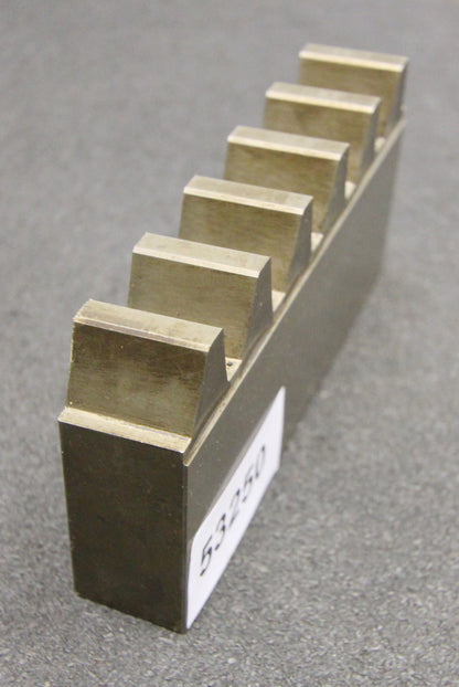 DELTAL Hobelkamm rack cutter m= 7 Angle 14°30 130x25mm