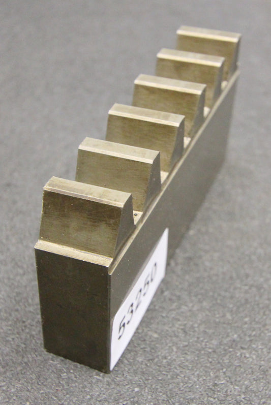 DELTAL Hobelkamm rack cutter m= 7 Angle 14°30 130x25mm