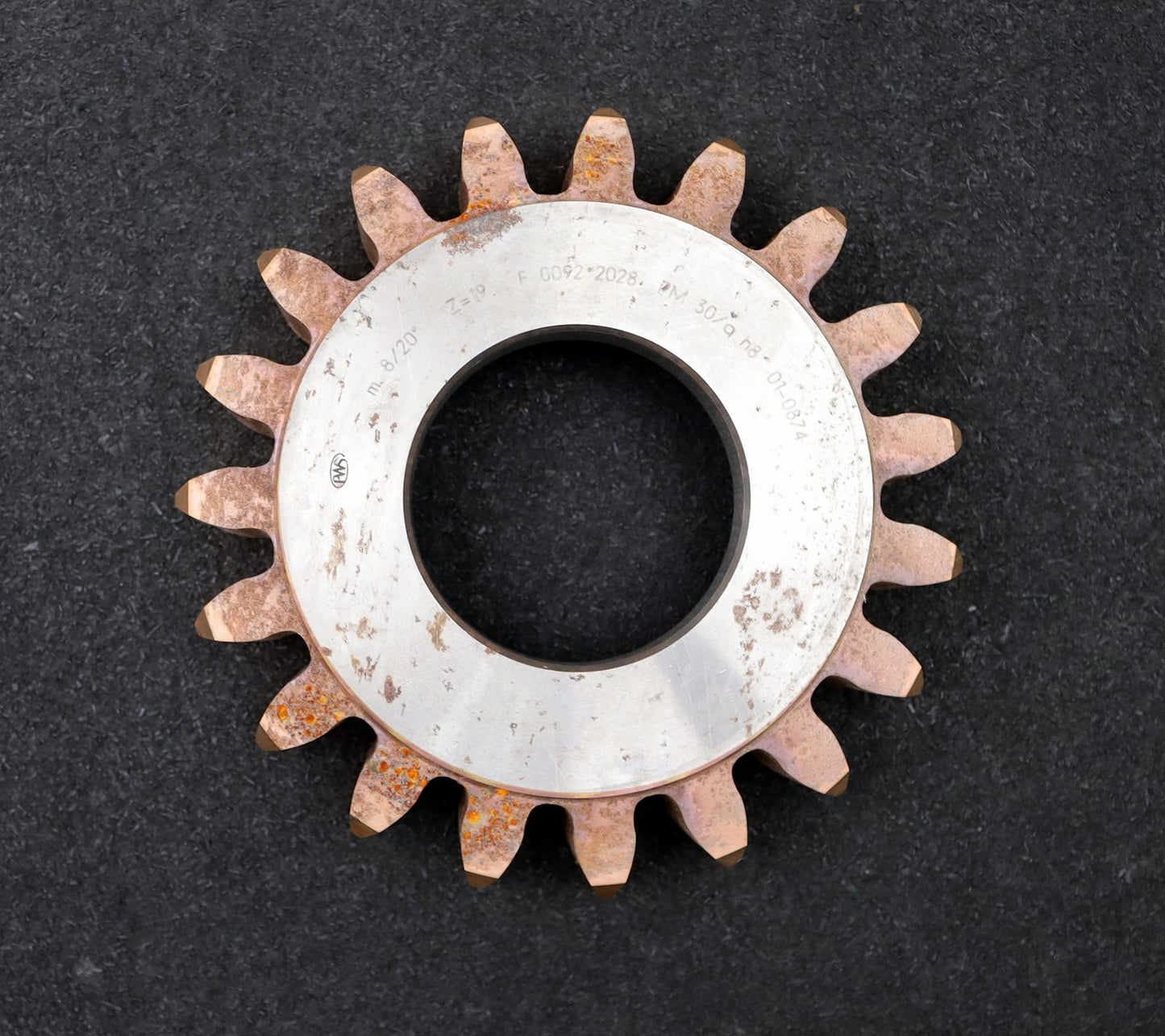 Bild des Artikels PWS-Scheibenschneidrad-gear-shaper-m=-8mm-EGW=-20°-Z=-19-Ø-175x32xØ-2-3/4"-PM-30