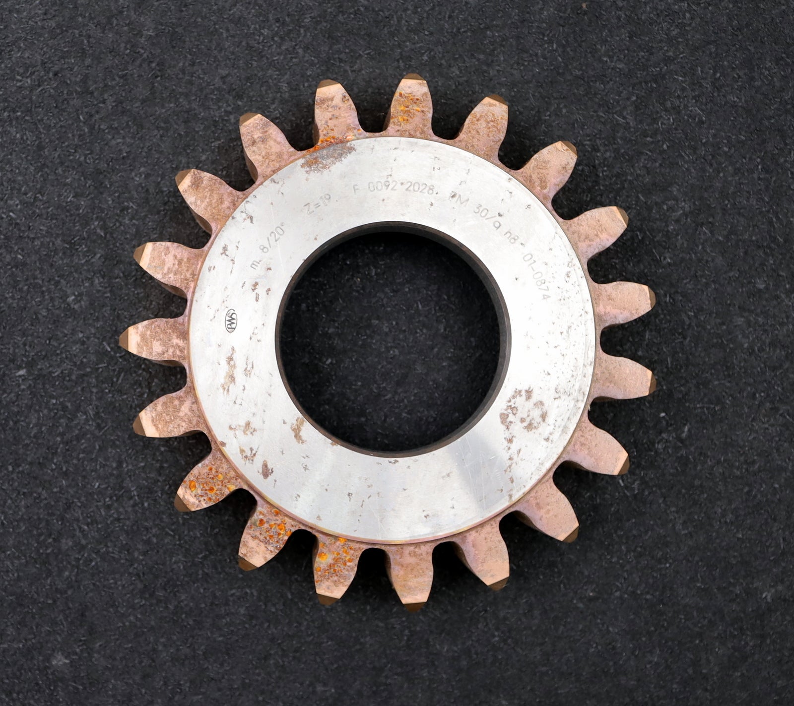 Bild des Artikels PWS-Scheibenschneidrad-gear-shaper-m=-8mm-EGW=-20°-Z=-19-Ø-175x32xØ-2-3/4"-PM-30