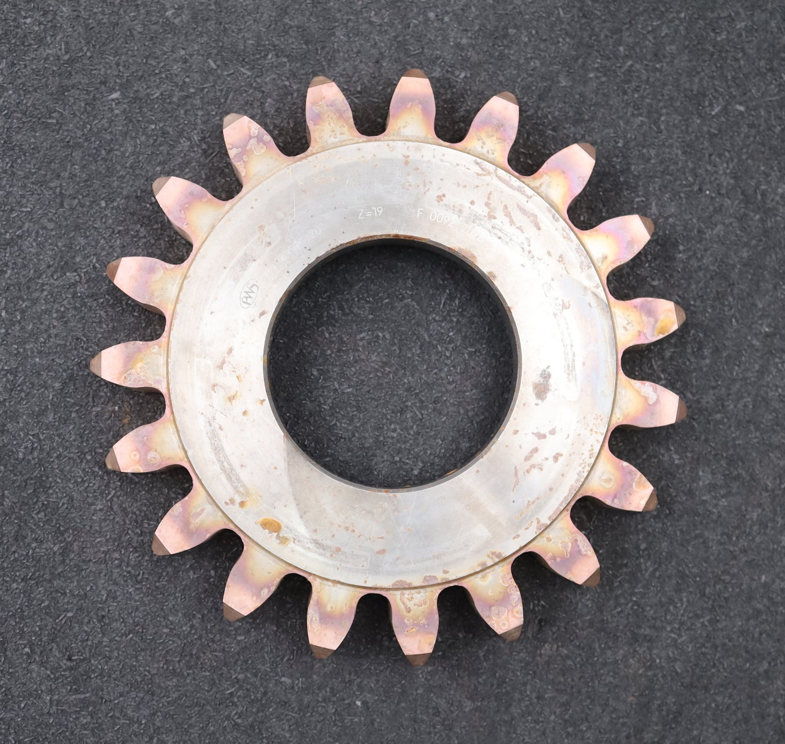 Bild des Artikels PWS-Scheibenschneidrad-gear-shaper-m=-8mm-EGW=-20°-Z=-19-Ø-175-x-25-x-Ø-2-3/4"