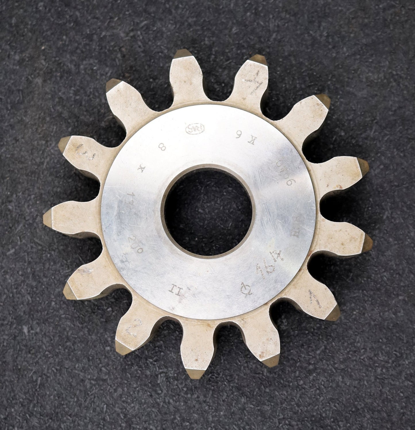 Bild des Artikels PWS-Scheibenschneidrad-gear-shaper-m=-8mm-EGW=-20°-Z=-13-BP-II-Ø-127x23xØ-1-1/4"