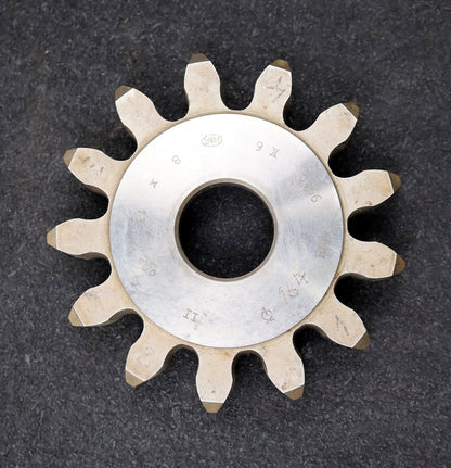 Bild des Artikels PWS-Scheibenschneidrad-gear-shaper-m=-8mm-EGW=-20°-Z=-13-BP-II-Ø-127x23xØ-1-1/4"