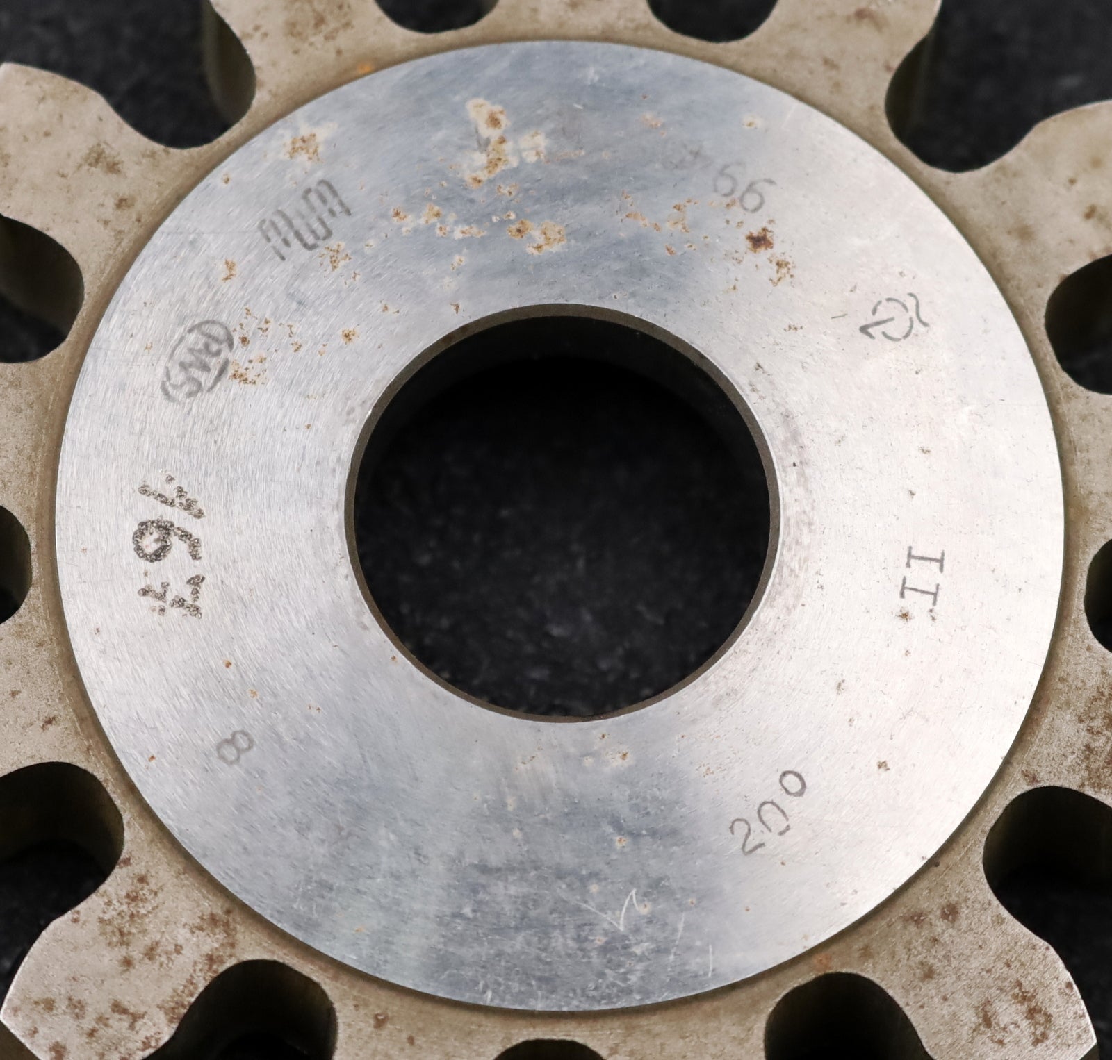 Bild des Artikels PWS-Scheibenschneidrad-gear-shaper-m=-8mm-EGW=-20°-Z=-13-BP-II-Ø127x23x-Ø-1-1/4"