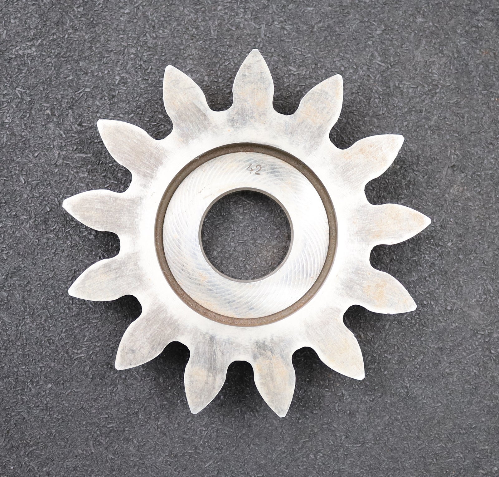 Bild des Artikels PWS-Scheibenschneidrad-gear-shaper-m=-8mm-EGW=-20°-Z=-13-BP-II-Ø127x23x-Ø-1-1/4"