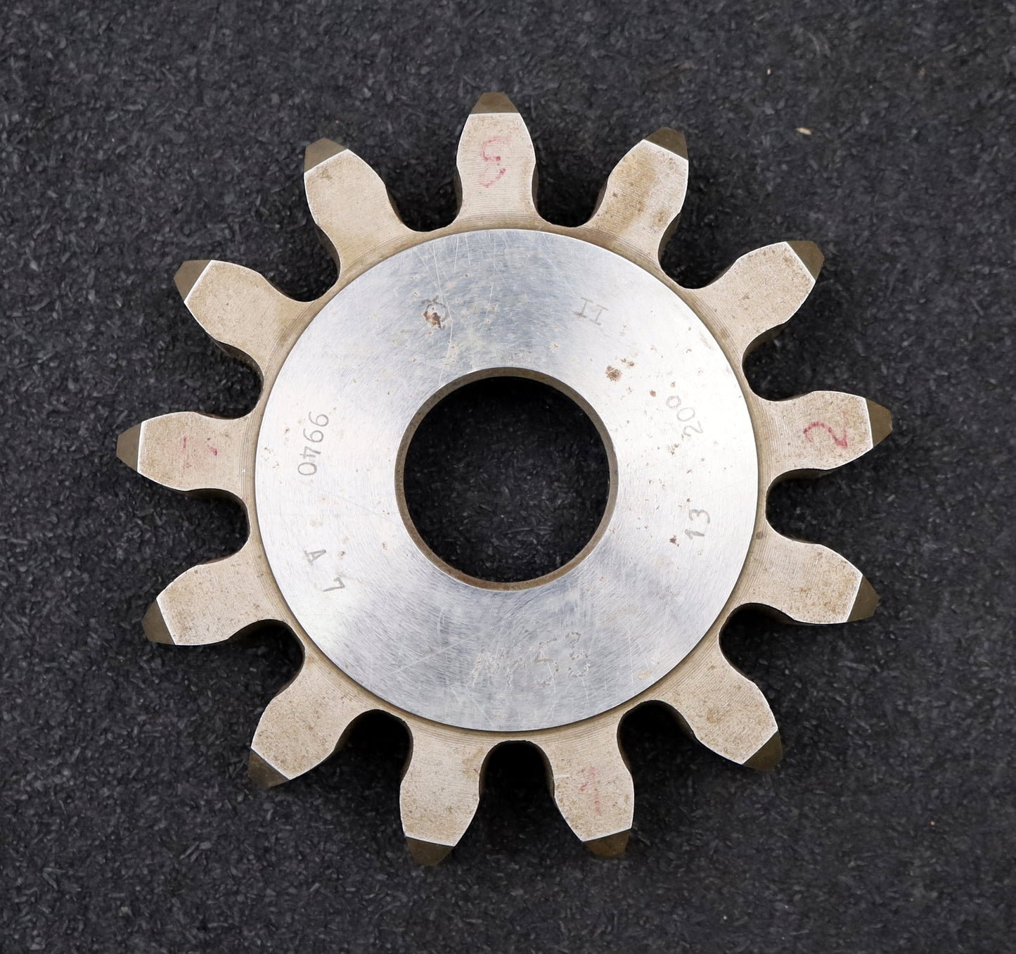 Bild des Artikels PWS-Scheibenschneidrad-gear-shaper-m=-8mm-EGW=-20°-Z=-13-BP-II-Ø127x21x-Ø-1-1/4"